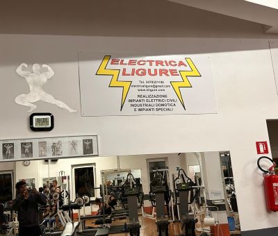 Banner pubblicitario di Electrica Ligure di Campomorone, realizzazione impianti elettrici civili ed industriali, domotica e impianti speciali a Genova e Liguria
